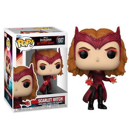 Funko Pop Bruja Escarlata Scarlet Witch Doctor Strange en el Multiverso de la Locura Figura Vinilo 9cm