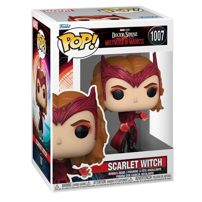 Funko Pop Bruja Escarlata Scarlet Witch Doctor Strange en el Multiverso de la Locura Figura Vinilo 9cm Funko Pop Bruja Escarlata Scarlet Witch Doctor Strange en el Multiverso de la Locura Figura Vinilo 9cm