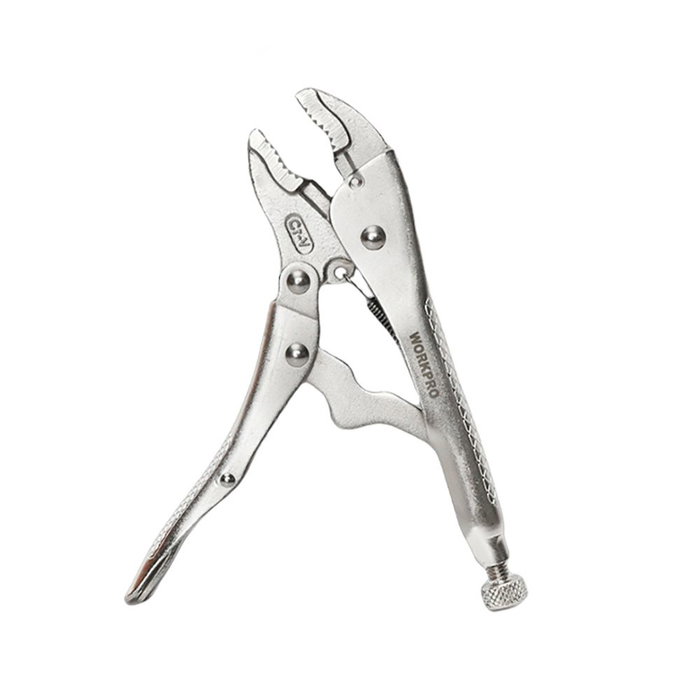 Workpro Alicate de Presión 300 mm cr-m Acero Cromo Molibdeno Regulable Liberación Rápida