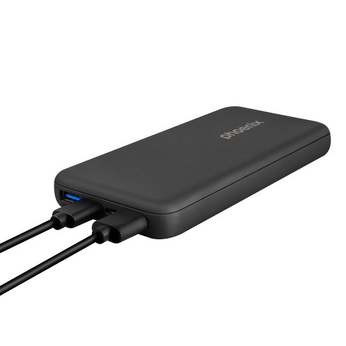Phoenix technologies Batería Externa Powerbank 10000mAh Carga Rápida Quick Charge PD