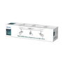 Philips Meranti Foco 3 Elementos GU10 Color Blanco Metal IP20 Ajustable 8 x 47,4 x 15,5 cm