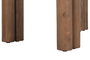 DKD Home Decor Consola Toronto Marble Moderna Marron Mango y Marmol 53 x 75 x 120 cm