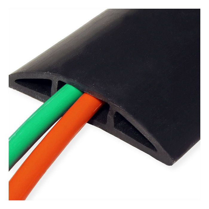 ROLINE Panel guíacables TPE 1800x60x12mm