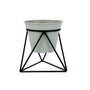 Vinthera Soporte con Macetero MOA Base Triangular Verde