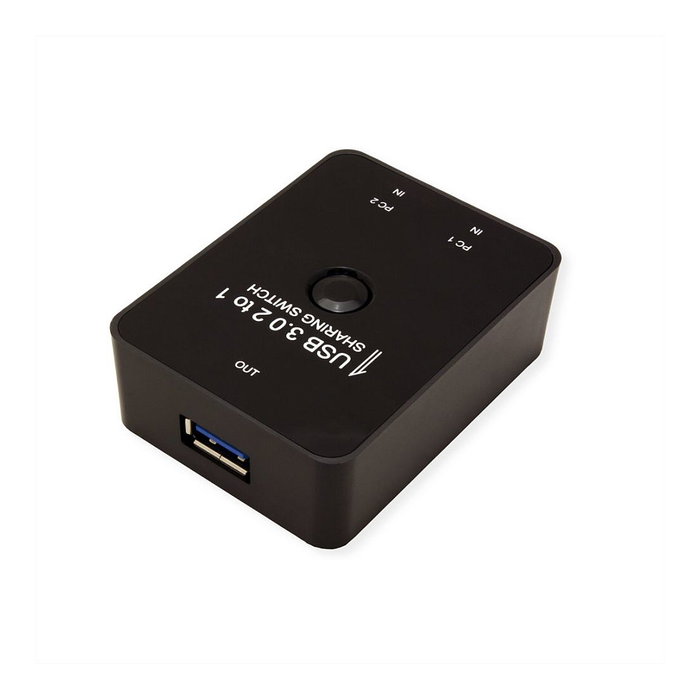 VALUE Manueller USB 3.2 Gen 1 Switch, 2 Ports