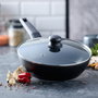 Day Sartén Alta con Tapa Diámetro 26 cm Altura 6 cm Apta para Inducción Eléctrica Vitrocerámica Gas