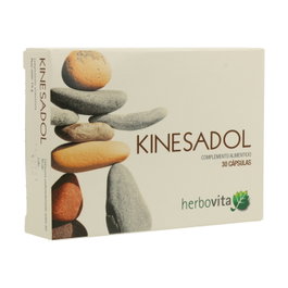 Herbovita Kinesadol 30 cápsulas Complemento con Vitamina C, D y Magnesio