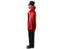Disfraz Completo de Mago Adulto para Hombre Negro con Capa y Sombrero - Talla XS-S