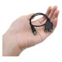 Equip Adaptador de Audio RJ-9 a 2 x Jack 3,5 mm Negro 25 cm
