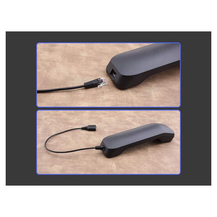 Equip Adaptador de Audio RJ-9 a 2 x Jack 3,5 mm Negro 25 cm