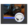 Equip Adaptador de Audio RJ-9 a 2 x Jack 3,5 mm Negro 25 cm