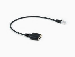 EQUIP ADAPTADOR AUDIO RJ9 A JACK 3,5MM 25CM