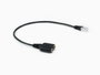 Equip Adaptador de Audio RJ-9 a 2 x Jack 3,5 mm Negro 25 cm