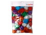 Innspiro Pompones de Polipropileno Brillantes Mix Colores 50mm de 50 unidades