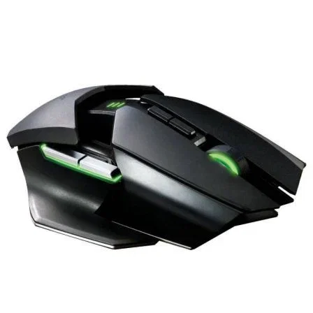 RATÓN GAMING RAZER OUROBOROS V2 - 4G - 8200PPP - ERGONOMÍA PERSONALIZABLE - 11 BOTONES HYPERSPONSE - CABLE / INALÁMBRICO - NEGRO