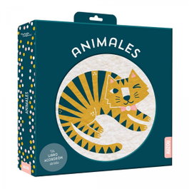 AUZOU EDITIONS, Libro de tela Animales - Michelle Carlslund
