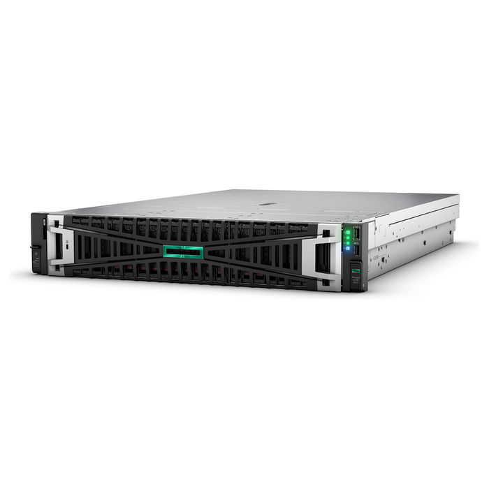 HP Enterprise DL385 Gen11 Server 9124 64GB-R 8SFF MR408i-o 2x480GB 2x1000W