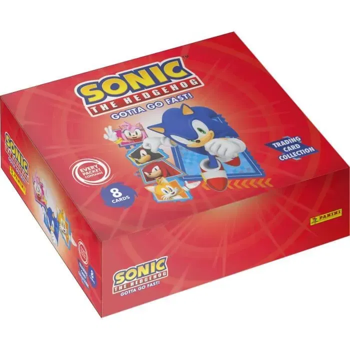Panini Caja - Sonic the Hedgehog Classic - 18 fundas - 144 cartas - PAN8051708016833 Panini Caja - Sonic the Hedgehog Classic - 18 fundas - 144 cartas - PAN8051708016833