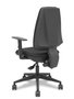 PIQUERAS Y CRESPO Silla Elche asincro bali negro con brazos 1D