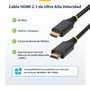 StarTech Cable HDMI 2.1 Certificado Ultra Alta Velocidad 8K60 4K120 48Gbps - 4m Negro - HDMI21-CBL-8K60-4M