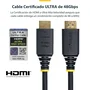 StarTech Cable HDMI 2.1 Certificado Ultra Alta Velocidad 8K60 4K120 48Gbps - 4m Negro - HDMI21-CBL-8K60-4M