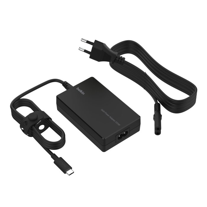 Belkin INC016VFBK Cargador USB-C GaN 100W Negro Belkin INC016VFBK Cargador USB-C GaN 100W Negro