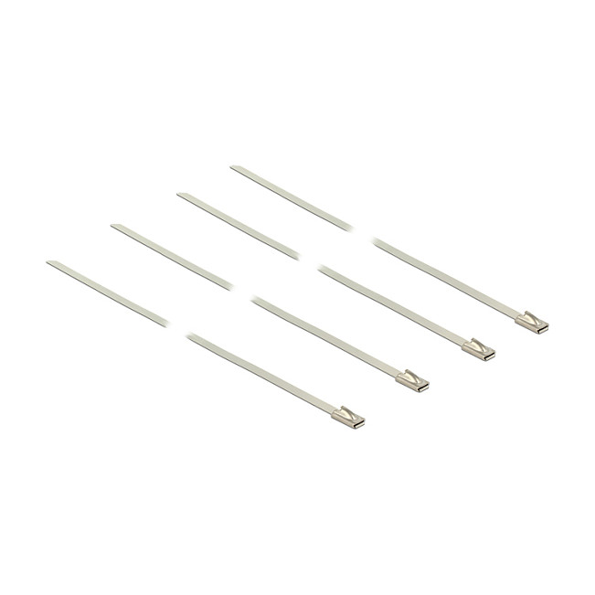 DeLOCK 18632 Bridas de acero inoxidable 350 x 4,6 mm, 20 piezas DeLOCK 18632 Bridas de acero inoxidable 350 x 4,6 mm, 20 piezas