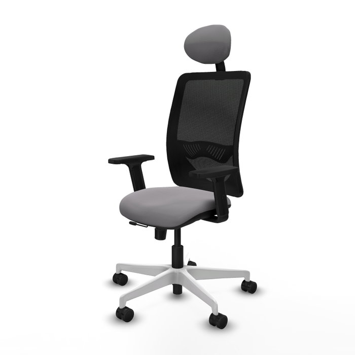 PIQUERAS Y CRESPO Silla de oficina Zulema con mecanismo Sincro/Traslack Gris y Negro PIQUERAS Y CRESPO Silla de oficina Zulema con mecanismo Sincro/Traslack Gris y Negro