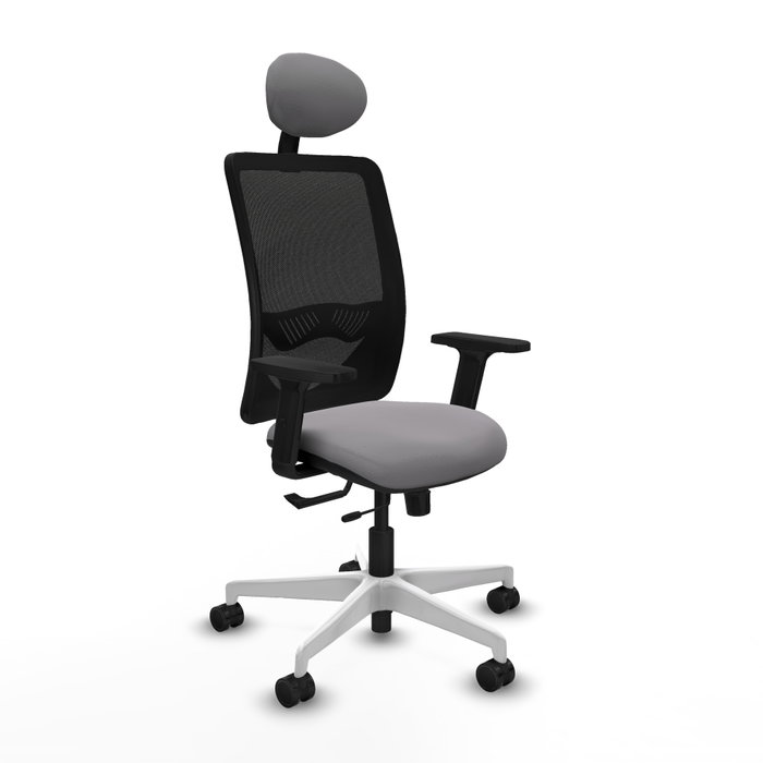 PIQUERAS Y CRESPO Silla de oficina Zulema con mecanismo Sincro/Traslack Gris y Negro PIQUERAS Y CRESPO Silla de oficina Zulema con mecanismo Sincro/Traslack Gris y Negro