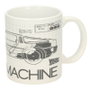 SD TOYS Taza Time Machine Regreso al Futuro de Cerámica