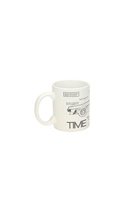SD TOYS Taza Time Machine Regreso al Futuro de Cerámica