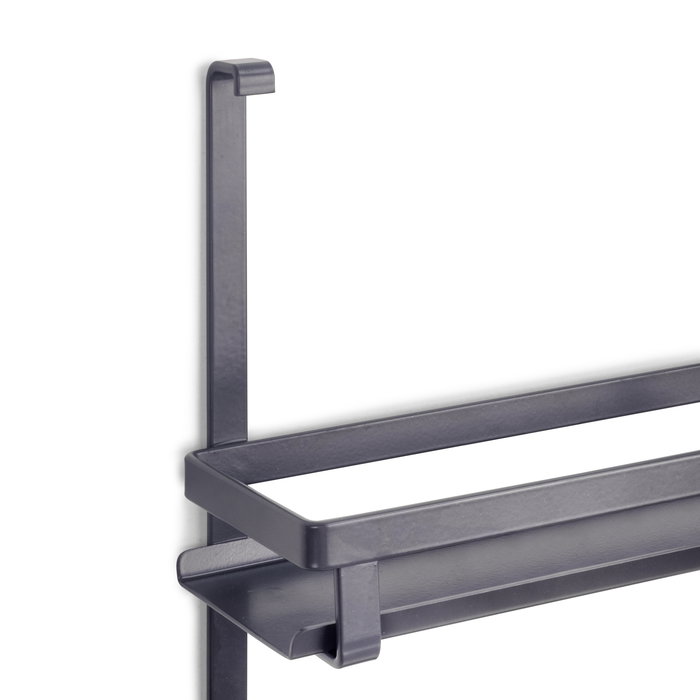 Emuca Estante para tarros de especias Titane, Acero, Gris antracita