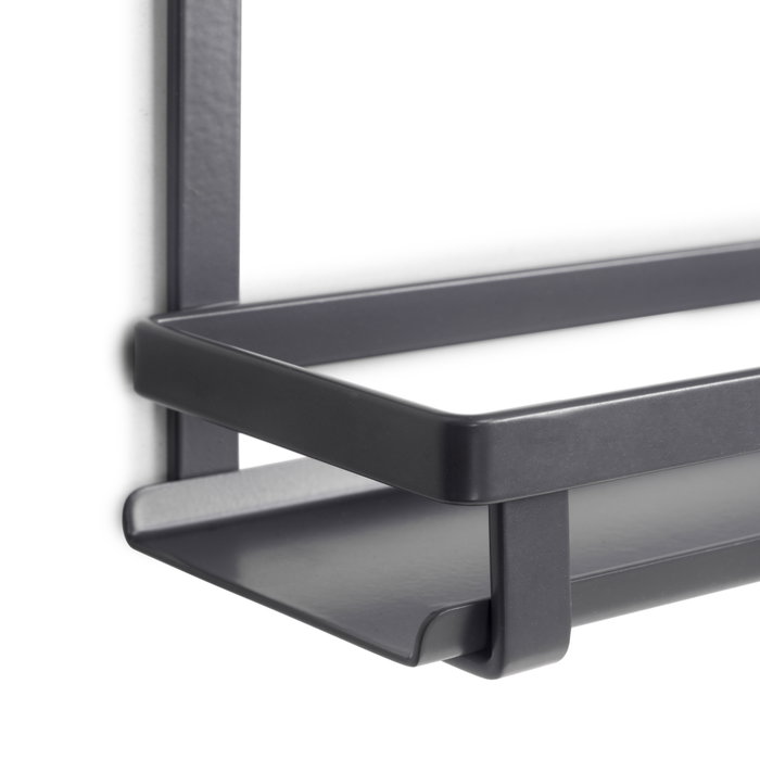 Emuca Estante para tarros de especias Titane, Acero, Gris antracita Emuca Estante para tarros de especias Titane, Acero, Gris antracita