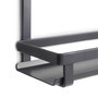 Emuca Estante para tarros de especias Titane, Acero, Gris antracita