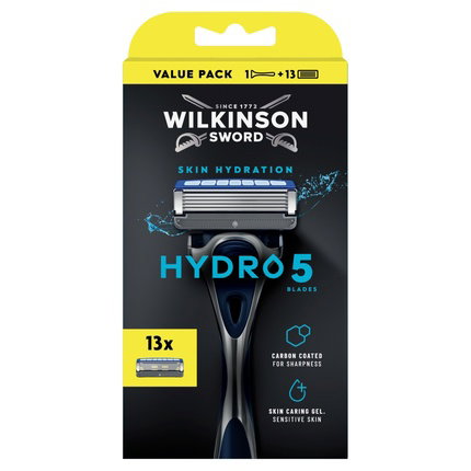 Wilkinson Sword Hydro 5 Máquina + 13 Recambios Wilkinson Sword Hydro 5 Máquina + 13 Recambios