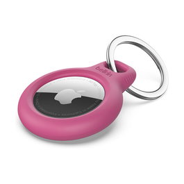 Belkin F8W973BTPNK Llavero para Apple AirTag Rosa - Protección y Estilo para tus Llaves y Mochilas