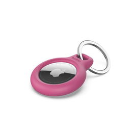 Belkin Llavero F8 W973Btpnk para Apple AirTag - Funda de Protección Ultraligera, Color Rosa, Compatible con AirTag