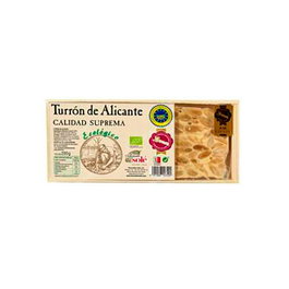 CHOCOLATES SOLE Turrón de Alicante 200Gr Eco