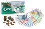 Miniland Juego de Monedas y Billetes Activity Euro 108 Piezas