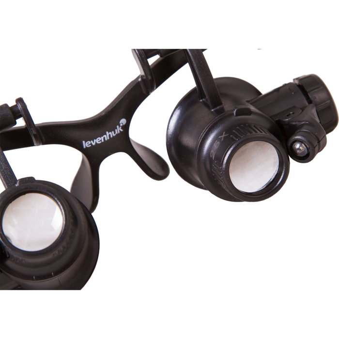 Levenhuk Zeno Vizor G4 Gafas lupa con iluminación LED