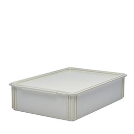 DB MARK Caja Masas Pizza Cubeta Rectangular 46x66x15 cm, Policarbonato, Almacenaje y Transporte