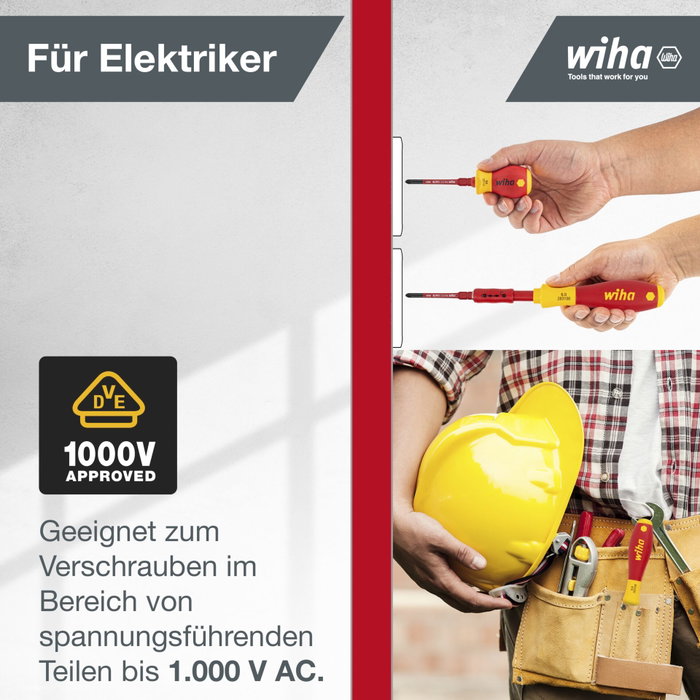 Wiha slimVario Starter Set 2831T18 con 2 Destornilladores y 16 Puntas Wiha slimVario Starter Set 2831T18 con 2 Destornilladores y 16 Puntas