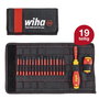 Wiha slimVario Starter Set 2831T18 con 2 Destornilladores y 16 Puntas