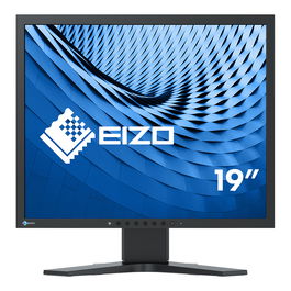 Eizo FlexScan S1934H-BK - Monitor 48.3 cm (19") IPS 5:4, Resolución 1280x1024 (SXGA), 14 ms, Panel LED, Negro, Altura Ajustable, Puerto DVI y DisplayPort