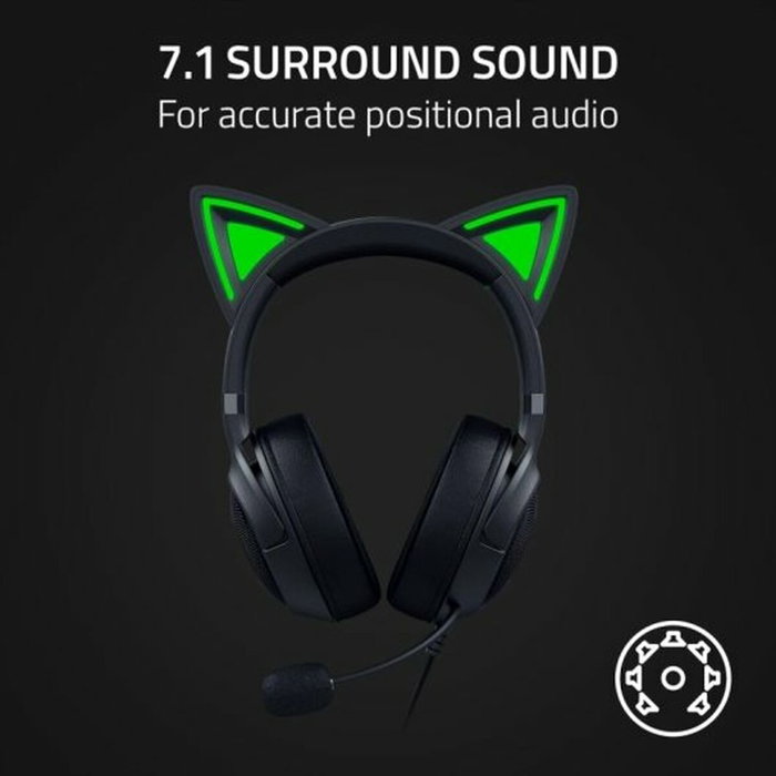 Razer Kraken Kitty V2 Negro
