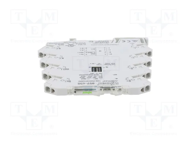 WAGO Transductor de señales analógicas para raíl DIN 8-30VDC IP20