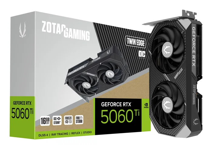 Zotac RTX 5060 Ti Twin Edge OC 16 GB GDDR7