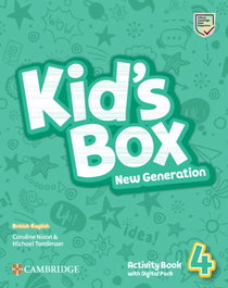 CAMBRIDGE, Kid's Box New Generation Level 4 Activity Book with Digital Pack British English, Nixon,Caroline - CAMBRIDGE