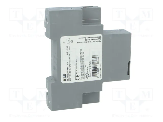 ABB UA1-230 Disyuntor de tensión mínima 230VAC ABB UA1-230 Disyuntor de tensión mínima 230VAC