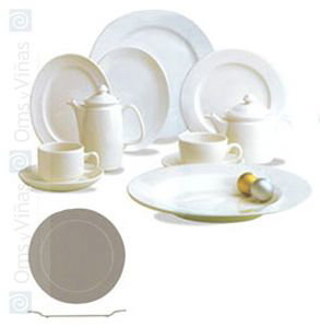 Steelite Plato Llano 30 cm, Vajilla Monaco BL (Set de 12)